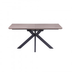 Bordeaux 1.6m Extn Dining Table Grey